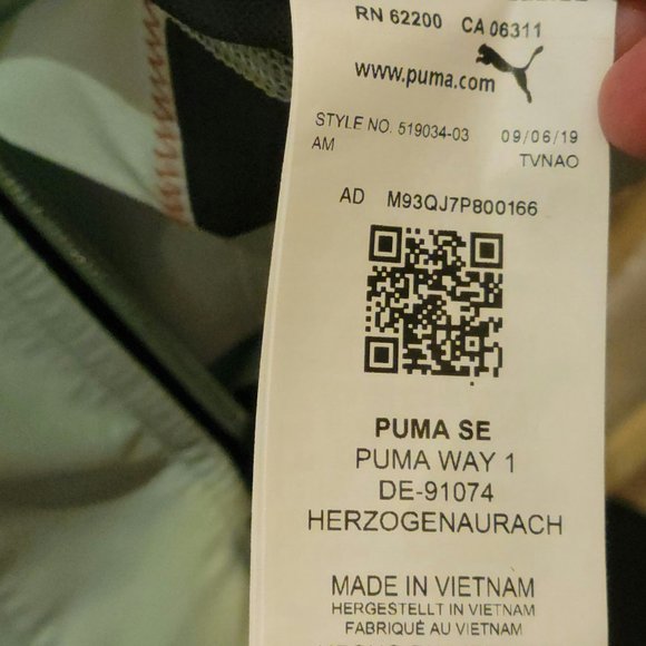 Puma Running First Mile Anorek Jacket in Mist green - Picture 14 of 16